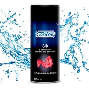 КОНТЕКС гель-смазка 100мл silk/с сил. маслом (Сontex)