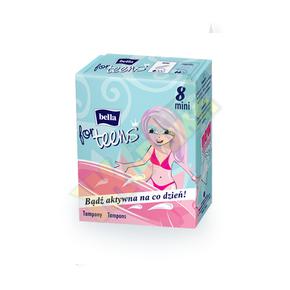 БЕЛЛА Фор тинс мини тампоны №8 б/аппл. (Bella for teens)