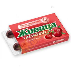 ЖИВИЦА таежная смолка клюква 0,8г №5