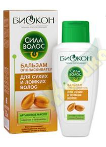 БИОКОН Сила волос бальзам-ополаскиватель д/сухих/ломких волос 215мл
