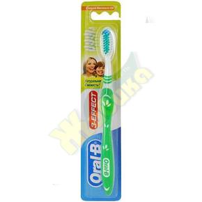 ОРАЛ-БИ 3 эффект делик средняя 40 щетка зубная (Oral-b)