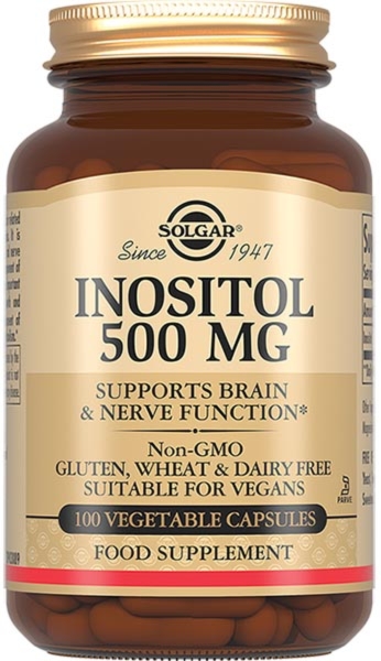СОЛГАР Инозитол капс. 500мг №100