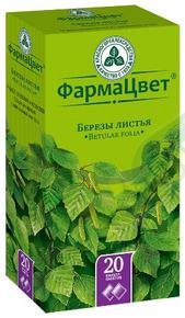Березы лист 1,5г ф/пак. №20 /красногорсклексредства/