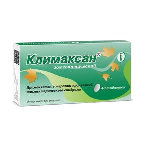 Климаксан таб №40 гомеопатические