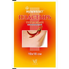 Пластырь перц. перф. 10смх18см /новосибхимфарм/