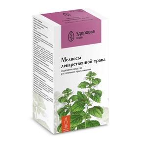 Мелиссы трава 1,5г ф/пак. №20 /здоровье фирма/