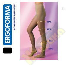 ЭРГОФОРМА колготки компрессионные антиварикозные 23-32мм р.2 черный (Ergoforma)