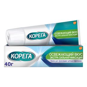 КОРЕГА крем фиксир. д/протезов освеж. вкус 40г (Corega)