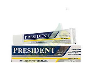 ПРЕЗИДЕНТ Уайт плюс паста зубная 30мл (President)