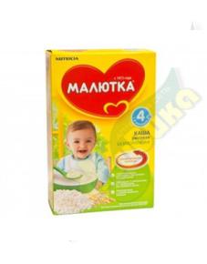 МАЛЮТКА каша 200г безмолочная рисовая с 4х мес.