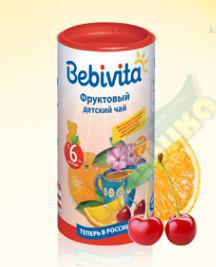 БЕБИВИТА чай фруктовый дет. 200г (Bebivita)