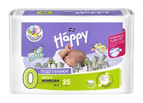 БЕЛЛА Беби хеппи подгузники д/недонош. 0-2кг №25 befor newborn (Bella baby happy)