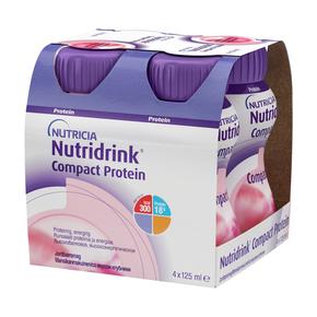 НУТРИДРИНК Компакт протеин смесь готовая 125мл №4 клубника (Nutridrink)