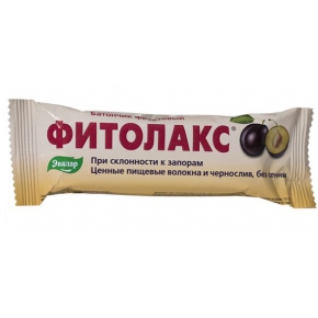 ФИТОЛАКС батончик фруктовый 50г /эвалар/