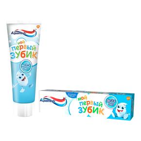 АКВАФРЕШ Мой первый зубик до 2 лет паста зубная дет. 50мл (Aquafresh)