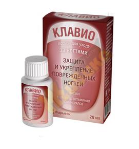КЛАВИО лосьон д/укрепл./защит. ногтей 20мл