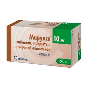 Марукса таб п/об/пл 10мг №30 (Мемантин)