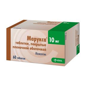 Марукса таб п/об/пл 10мг №60 (Мемантин)