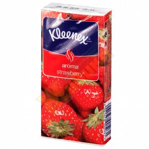 КЛИНЕКС Велти платки носовые бумаж. №10 клубника (Kleenex)