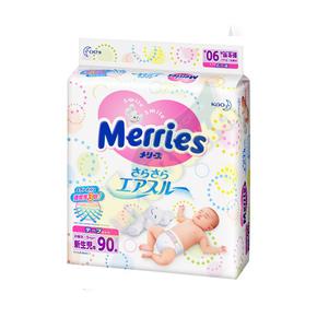 МЕРРИЕС подгузники детские 0-5кг №90 (Merries)