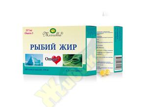 МИРРОЛЛА Рыбий жир капс. 370мг №100 ламинария