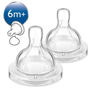 АВЕНТ соска силиконовая 80627 (scf636/27) №2 для густых жидкостей 6 + мес (Avent)
