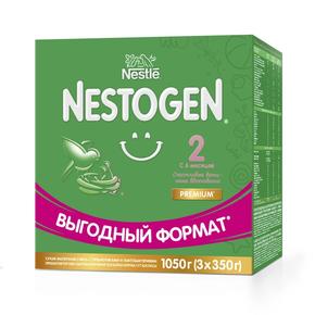 НЕСТОЖЕН-2 смесь сух. молоч. с 6 мес. с пребиот. 350г х 3 (1050г) (Nestle)