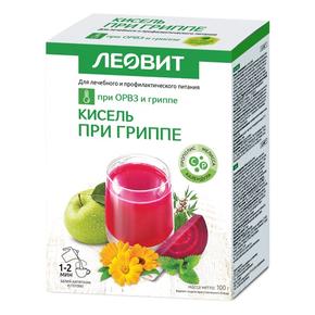 ЛЕОВИТ кисель 20г №5 при гриппе