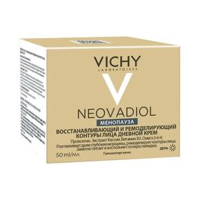 VICHY Неовадиол крем восстанавливающий ремоделирующий контуры лица дневной менопауза 50мл (ВИШИ)