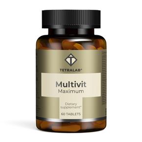 ТЕТРАЛАБ Мультивит максимум мультивитамины таб №60 (Tetralab)