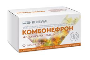 Комбонефрон таб п/об/пл №120 /renewal/ (Золототысячника трава + Любистока лекарственного корни + Розмарина лекарственного листья)