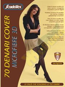 СКУДОТЕКС колготки а/варикоз. микрофибр. р.4 арт.437 чер. (Scudotex)