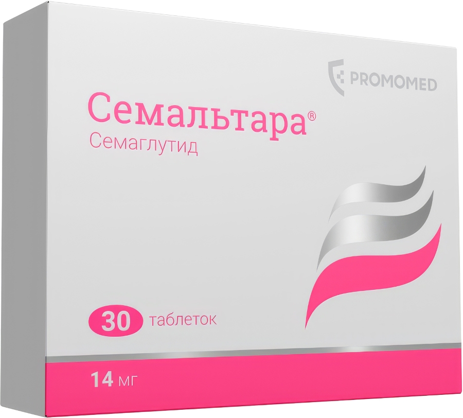 Семальтара таб 14мг №30 (Семаглутид)