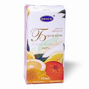 Масло эфирное бергамот 10мл