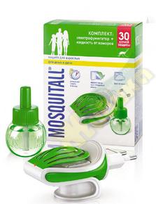 МОСКИТОЛЛ Защита д/взрослых электрофумигатор + жидкость 30 ночей (Mosquitall)
