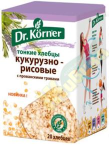 ДР.КЕРНЕР хлебцы 100г кукуруз./рис. с прованскими травами (Dr.kerner)