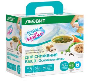 ЛЕОВИТ худеем за неделю биослимика 2 этап программа питания снижения веса 697г кейс