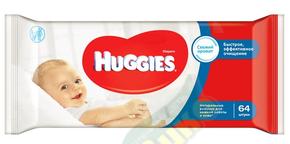 ХАГГИС Классик салфетки влаж. дет. №64 (Huggies)