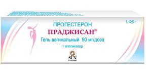 Праджисан гель вагинальный 90мг/доза 1,125г с апплик. (Прогестерон)