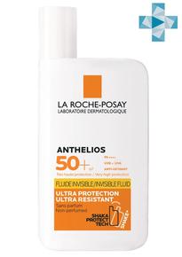 LA ROCHE-POSAY Антгелиос шака флюид для лица и кожи вокруг глаз невидимый 50мл spf 50 +  (ЛЯ РОШ-ПОЗЕ)