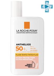 LA ROCHE-POSAY Антгелиос шака флюид для лица и кожи вокруг глаз тонирующий 50мл spf 50 +  (ЛЯ РОШ-ПОЗЕ)