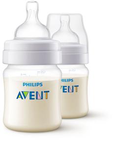 АВЕНТ бутылочка 125мл scf810/27 силиконовая соска антиколик anti-colic №2 (Philips Avent)