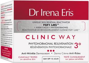 КЛИНИК ВЭЙ 3 крем 50 + для лица против морщин дневной spf15 50мл (Dr.Irena Eris clinic way)