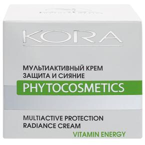КОРА крем мультиактивный защита и сияние с витаминным комплексом 50мл