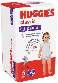 ХАГГИС Классик трусики детские р.5 №13 (Huggies)