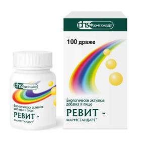 РЕВИТ-Фармстандарт драже №100 бад