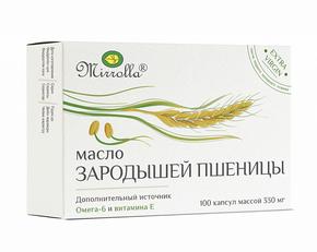 МИРРОЛЛА масло зародышей пшеницы капс. 330мг №100