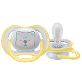 АВЕНТ пустышка силиконовая scf086/76 №1 6-18мес ультра эйр (Philips Avent)