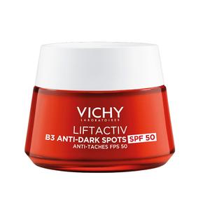 VICHY Лифтактив крем для лица против пигментации с витамином B3 дневной spf50 50мл liftactiv (ВИШИ)