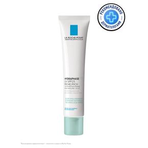 LA ROCHE-POSAY Гидрафаз ha uv riche/риш крем интенсивный увлажняющий продолжительного действия для обезвоженной кожи нормального и сухого типа spf25 40мл (ЛЯ РОШ-ПОЗЕ)